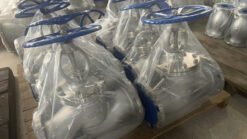 Van cầu hơi inox mặt bích DN50